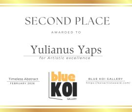 2026 March Certificates Bold Colors and Timeless Abstract 30 3806062317 | Blue Koi Gallery