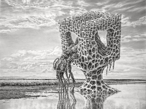 Andrew Lincoln Nelson_osteoBorg2_graphite