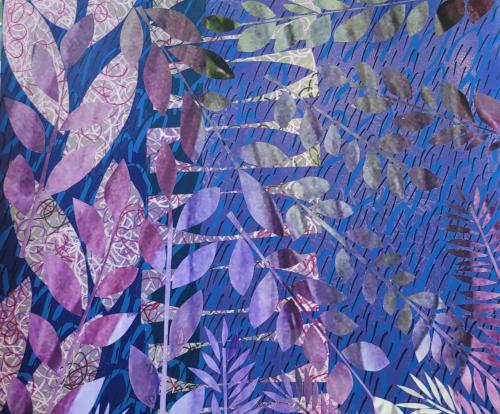 Closed bottle gentian-blue 23x24